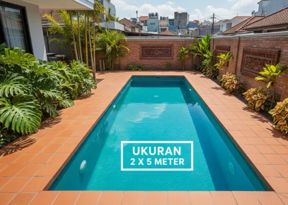 kolam renang ukuran 2x5